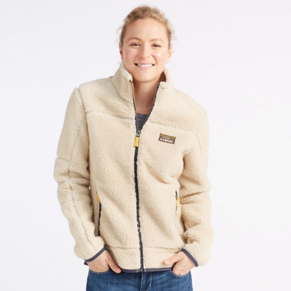 LL Bean Mountain Pile Fleece Jacket